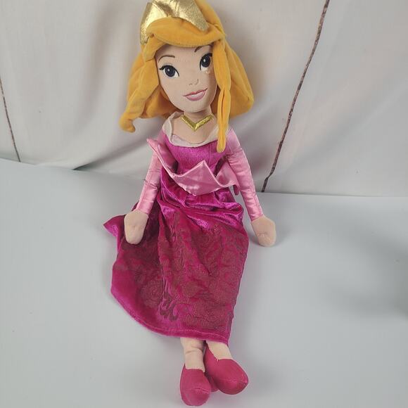 Disney Store Sleeping Beauty Aurora Princess 21” Plush Doll Authentic Original - Picture 1 of 8
